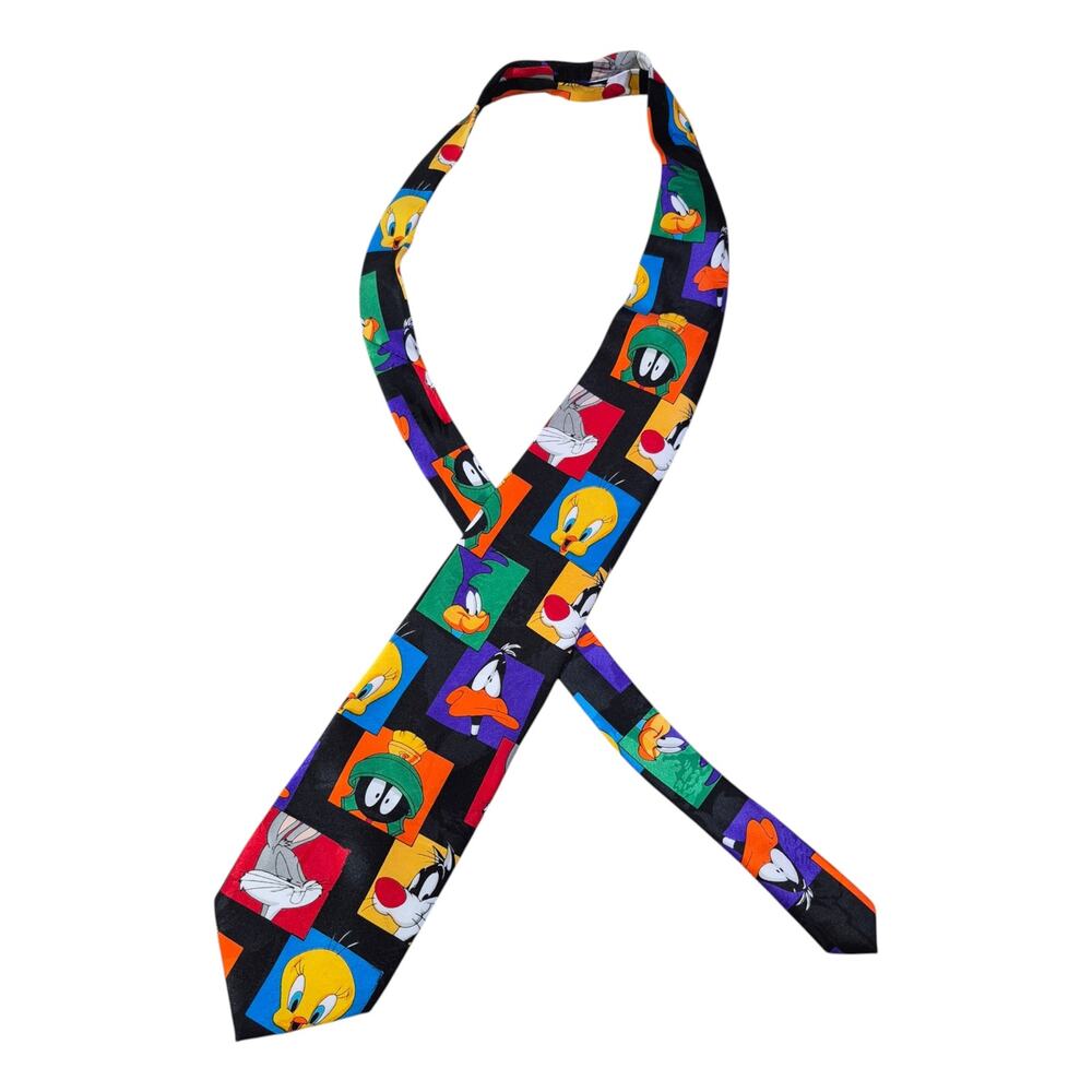 1993 Looney Tunes Characters Tie